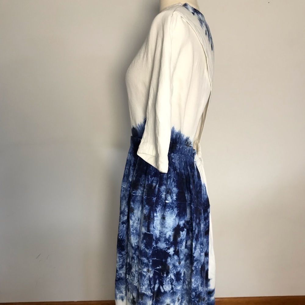 Proenza Tie Dye Linen Viscose Dress Size 8 - Picture 10 of 14
